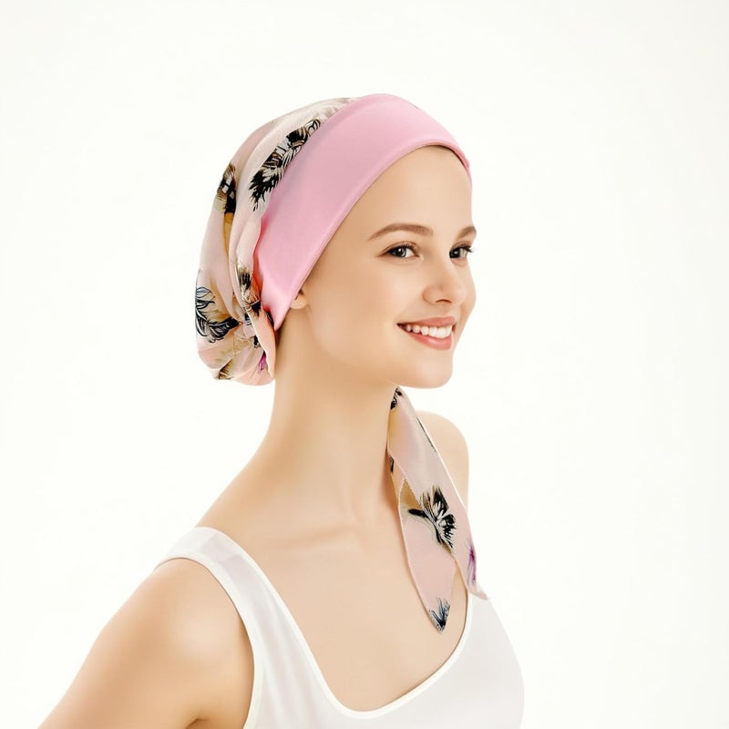 Belleshow Chemo Headwear Turbans for Women, Cancer Head Scarf, Headwear Coverings Caps, Head Wraps for Cancer Patients - Image 2